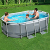 Каркасный бассейн Bestway 5614A 305х200х84 Oval Power Steel Pool
