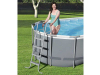 Каркасный бассейн Bestway 56710 Oval Power Steel Pool 549х274х122 см